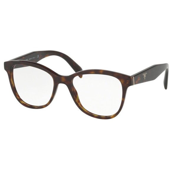 BRAND NEW PRADA PR12TV 2AU1O1 HAVANA EYEGLASSES - Picture 9 of 11
